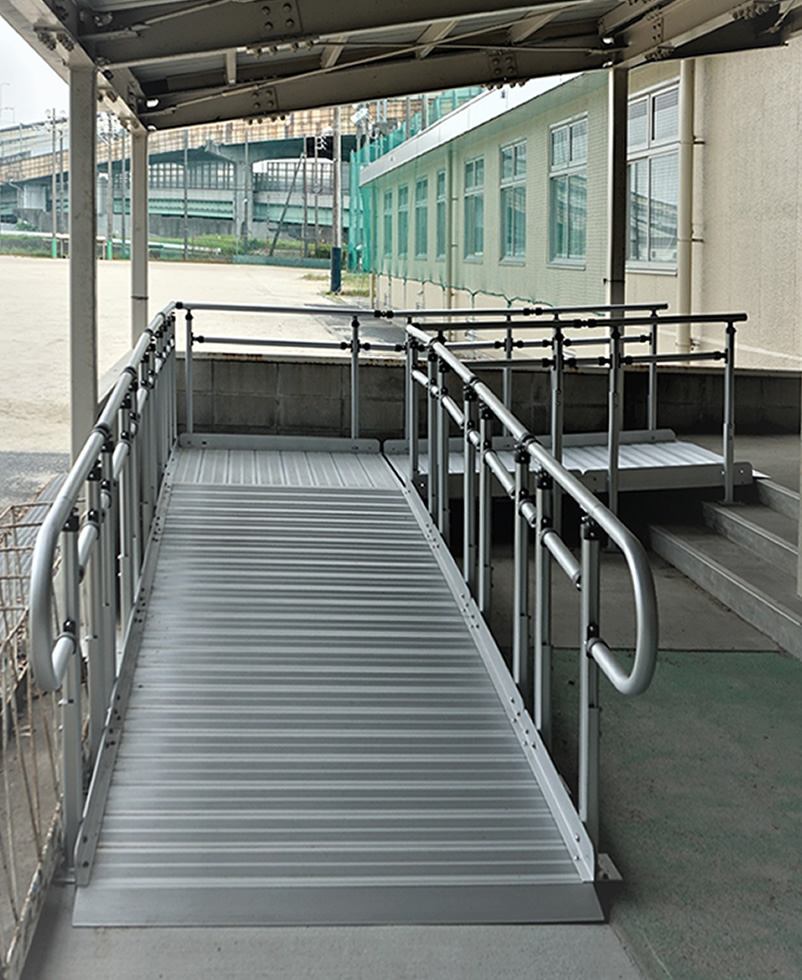 RS900无障碍坡道室外组合梯板应用(图6)